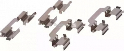JP GROUP 1463650610 -  Комплектующие, колодки дискового тормоза